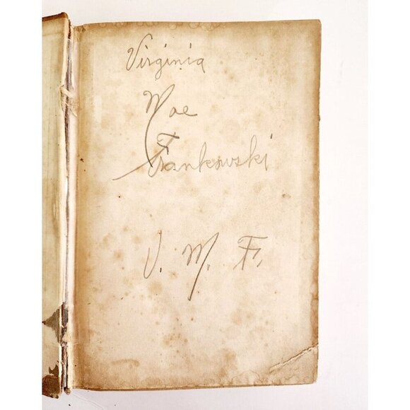 Webster Counting House Family Dictionary 1856 First Edition RARE Victorian HBS - Picture 7 of 8